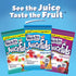Pack, 4 oz (Pack 12) Welch's Juicefuls Juicy Fruit Snacks, Mixed Fruit, Berry Blast & Island Splash Fruit Gushers