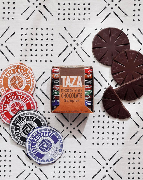 Taza Chocolate Organic Mexicano Disc Variety Pack, 1.35 Ounce (8 Count), Vegan