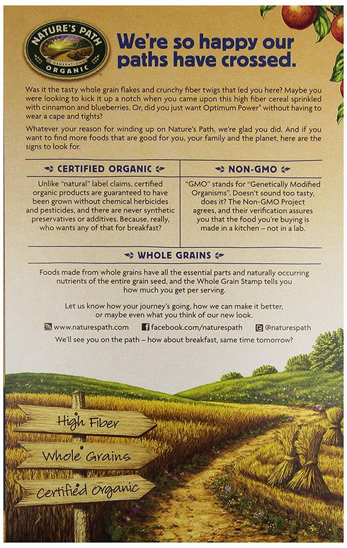 (3x14 oz.) Nature's Path Optimum Power Cereal
