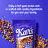 2 oz Packs (Pack 72), Kars Nuts Peanut Butter N Dark Chocolate Trail Mix, Grab & Go Bags, Individual Snack