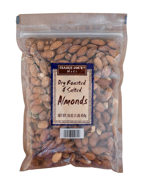 Trader Joe's Dry Roasted & Salted Almonds, Packaging May Differ