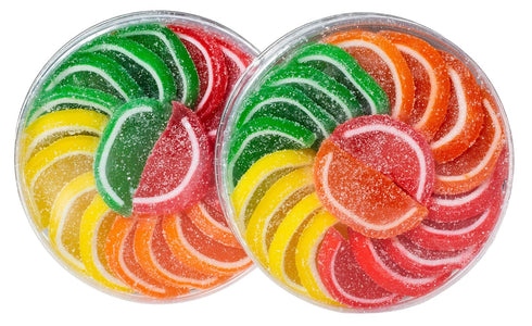 Boston Fruit Slices - SET OF TWO 11oz Acetate Circles - America's