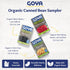 15.5 oz Goya Canned Bean Sampler - Black Beans, Red Kidney Beans, Chickpeas, Organic & Low Sodium, Each - Great