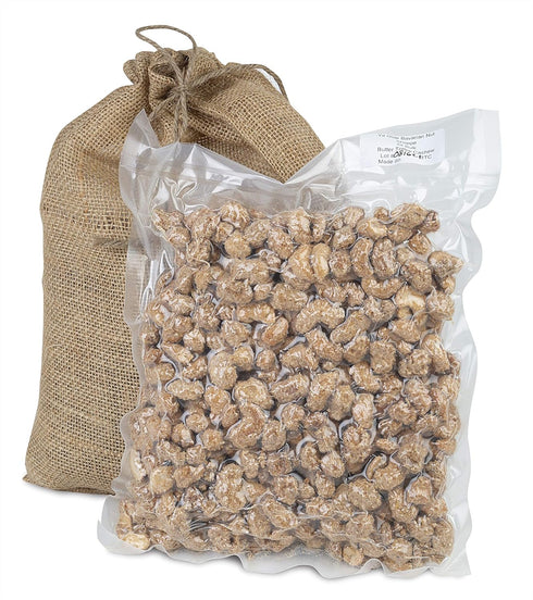 Kettle Creek Snacks Butter Toffee Roasted Cashews Non GMO 1 LB Bag (1 LB (Pack