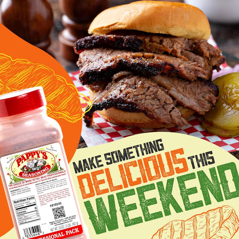 Pappy's Choice Seasoning - Original. All-in-One Gourmet Steak & Meat Rub for Grilling | Perfect for Steaks, Beef