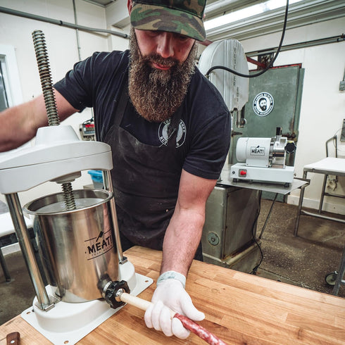 Country 8oz 25 lbs Bearded Butchers Style Seasoning, Seasons Up to Meat Classic Breakfast Sausage Blend Savory