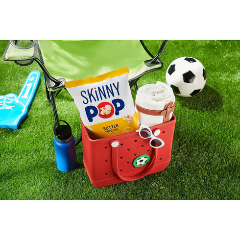 4.4oz (12ct) SkinnyPop Popcorn, Butter, Made with Real Butter, Whole Grain Snack, Bags