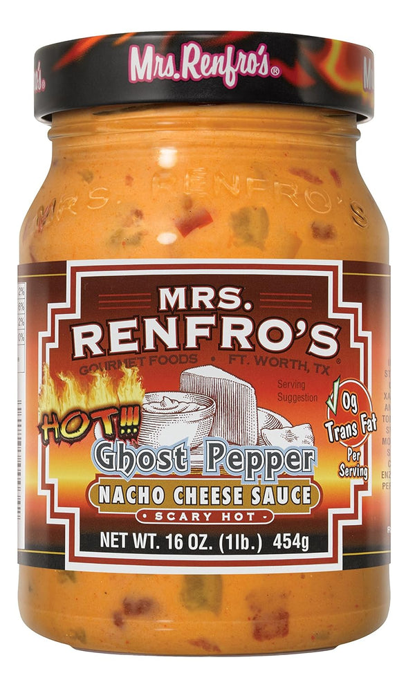 Mrs. Renfro's Nacho Cheese Sauce with Ghost Pepper