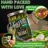 32oz, 2 Pack, 40 Foster's Pickled Green Beans in a Jar, Original, Traditional Pickled Vegetables Recipe for over years