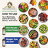 12 oz. Bettes Gourmet Sweet Tarragon Salad Dressing Gluten-Free, Light Oil & Vinegar Dressing with Robust Tarragon