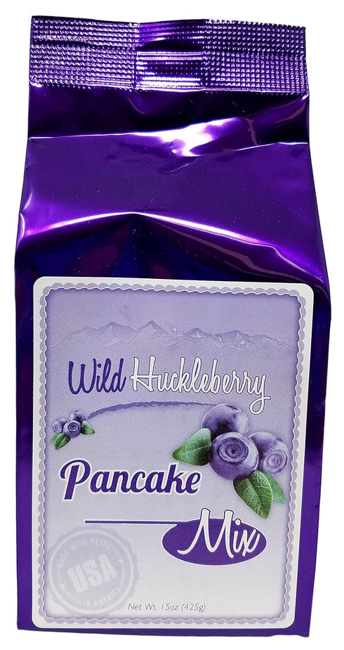 Huckleberry Haven 's Wild Huckleberry Pancake Mix 15 oz