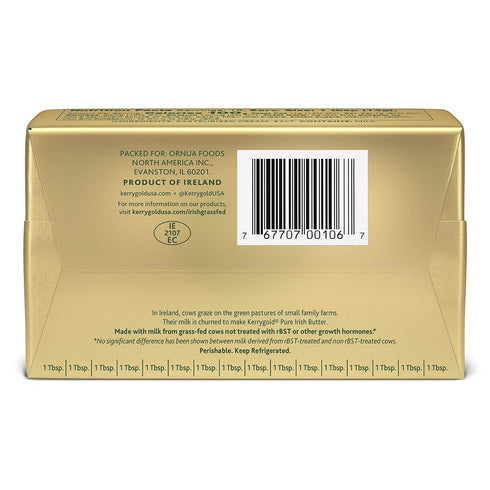 8 oz Kerrygold Pure Irish Butter, Salted