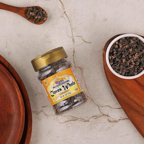 Rani Cloves Whole (Laung), 2oz (56g) PET Jar, Great for Food, Tea, Pomander Balls, All Natural