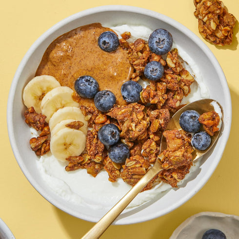 (3 8oz Purely Elizabeth, Banana Nut Butter, Keto Granola, Grain-Free Ct, Bags)