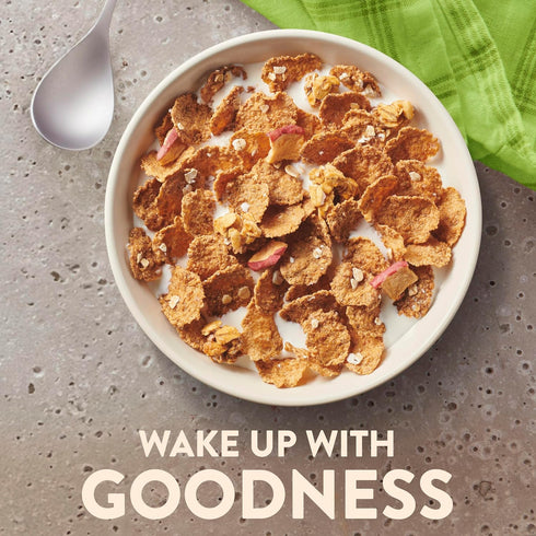 14.5 oz Nature Valley Apple Cinnamon Breakfast Cereal with Flakes, Granola Clusters and Real Apple Pieces, Excellent
