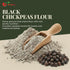 1 NY Spice Shop Pure Kala Chana Besan - Pound Black Chickpea Flour - Fine Chick Peas Flour - Healthy & Superfine Powder
