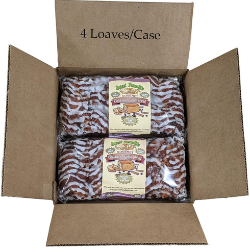 Sweet Paradise Fine Foods Gourmet Cinnamon Bread | All Natural, Sweet, Delicious, Moist, Unsliced, Freezer Friendly