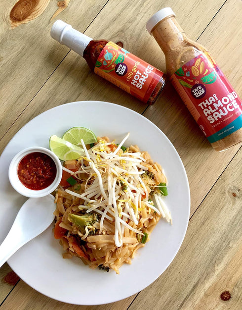 Yai's Thai Almond Sauce, 12 Ounce Bottle