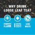 200 16 oz Tiesta Tea - Orange Spice Tea, Loose Leaf, Cinnamon Orange Black Tea, Premium High Caffeine Tea Blend, Make
