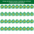 36 Pieces Jungle Style Animal Cupcake Toppers, Gold Glitter Palm Leaves Cake Decorations for Parties
