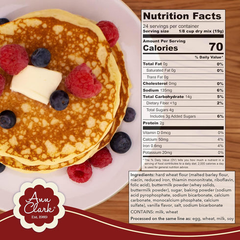 16 oz Ann Clark Buttermilk Pancake Mix