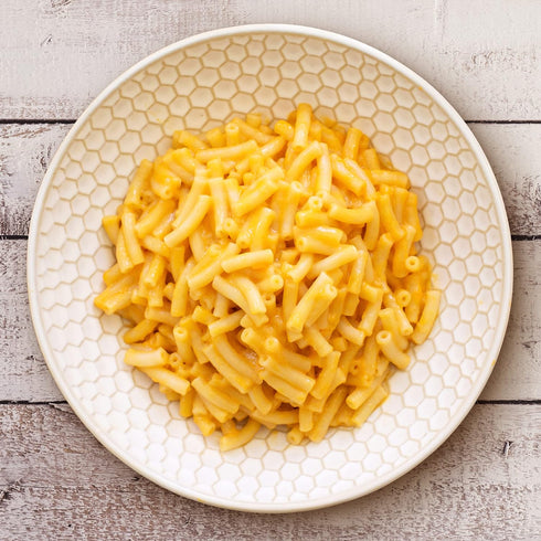 6 oz Annie's Vegan Mac and Cheddar Flavor Pasta and Sauce, Organic, Plant Based, Dinner Side or Snacks