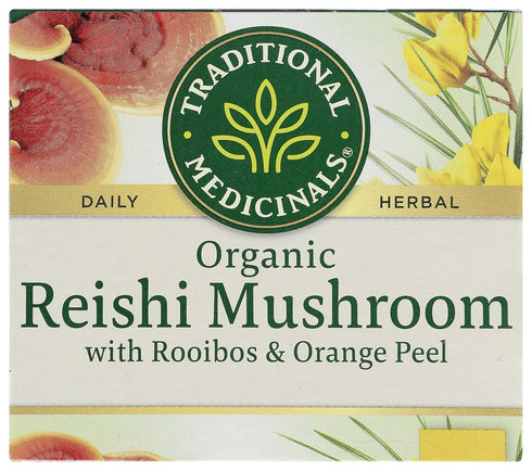 Traditional Medicinals Organic Reishi Mushroom Tea, 16 Count