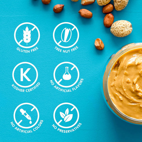 6 26.5 SKIPPY Natural Creamy Peanut Butter Spread with Honey, g Protein Per Serving, Ounce