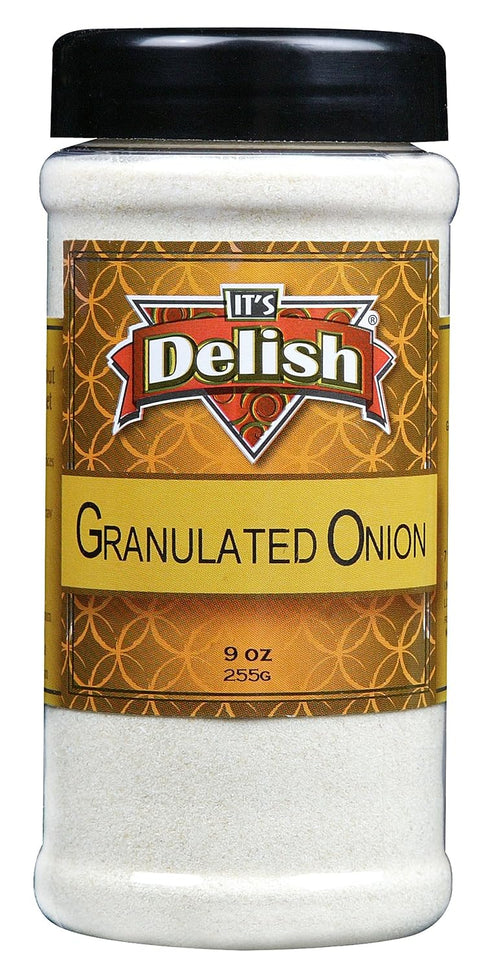 Granulated Onion by Its Delish, 9 oz Medium Jar