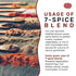 Spicy World Seven Spice Blend 7oz Bag - All Natural, No Additives or Preservatives (7 Premium Quality Mediterranean