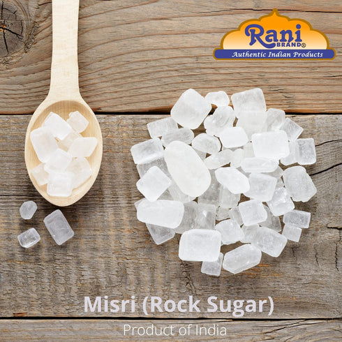 64oz (4lbs) 1.81kg Rani Misri (India Sugar Crystals) ~ All Natural | Gluten Friendly | No Colors | Vegan | Kosher |