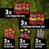 Pack 15 Pack 100% Jack Link's Beef Jerky Variety Gift Basket - - Assorted Jerky, Steaks, and Meat Sticks - Ready to Eat