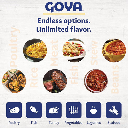 Pack 2 (24.5 oz Goya Mojo Criollo Marinade, of Bottles) Zesty Garlic-Citrus Marinade for Chicken, Pork, Beef