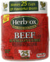 Herb-ox Herbox Bouillon Cubes Beef 25 cubes, 3.2500-ounces (Pack of6)