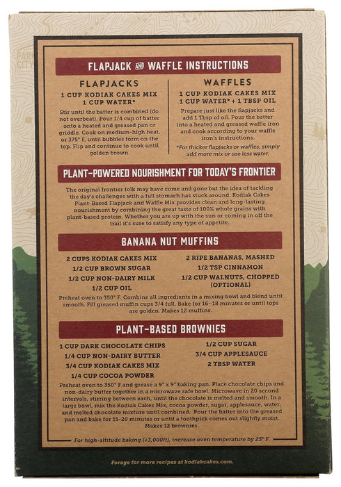 Classic Plant-Based Flapjack & Waffle Mix - Pantry Essential