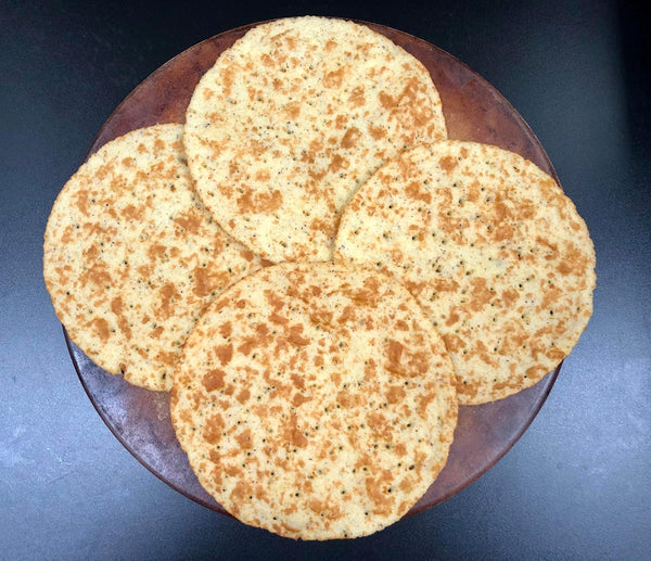 Fattyhead Protein Pizza Crust 4-Pk | 8" Small Baked Almond Flour Flatbread |