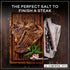 5 oz Rosemary Sea Salt Infused with Fresh Rosemary Oil Mineral-Rich Finishing Salt with Earthy and Aromatic Flavors