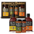 Rufus Teague BBQ Sauce and Rub Cooking Gift, Saucin' & Rubbin' Kit,