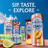 0g 6-Pack Sanpellegrino CIAO! Peach Sparkling Water, Low-Calorie Italian Sparkling Water with Real Fruit Juices, Added