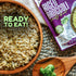 8 oz (6 Pack) Kitchen & Love Riced Broccoli | Low Carb & Calorie, Vegan, Ready to Eat Food, Shelf Stable Food