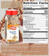 Baker's Choice 7 oz. Peanut Razzle Crunch Topping - Chocolate, Caramel, Butterscotch and Peanut Mix - Sprinkles for Ice