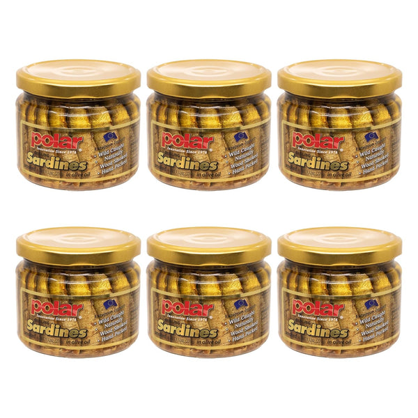 MW Polar Naturally Alder Wood Smoked Brisling Sardines in Olive Oil, 9.5oz