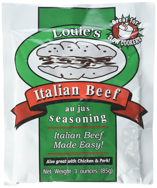 Louies Italian Beef Seasoning, 3-ounce, Pack of 2