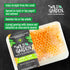 100% 7.05 Oz Wild Garden RAW Pure Bee Honeycomb - No Additives, No Preservatives, Fresh From The Mountains