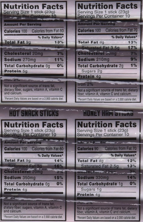 Klement's 8 Snack Sticks, Sriracha, Ounce