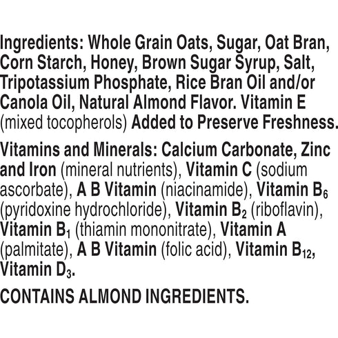 1.8 oz (12-Count) Honey Nut Cheerios Cups, Cereal with Oats, Gluten Free