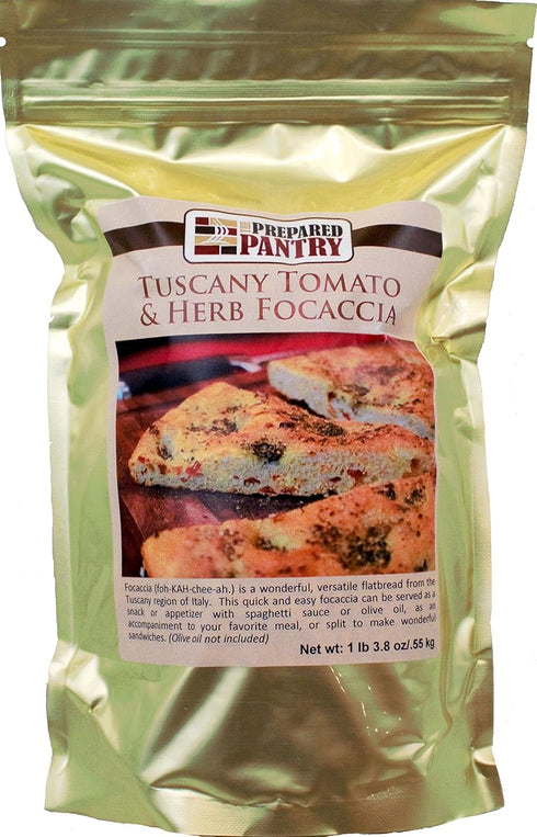 Tuscany Tomato and Herb Focaccia Bread Mix