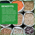 2 Packaging! Jiva USDA Organics Urad Dal (Split Matpe Beans) Pound - NEW