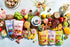 SUNGIVEN 10+ Pack 5 7.06 oz, 100% Freeze-Dried Fruit Party with Fruits, Mixed Fruits Variety of Bag, Health Snack