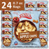 100% 0.7 (Pack 24) Seneca Caramel Apple Chips | Made from Fresh Apples | Red Delicious Apples | Yakima Valley Orchards